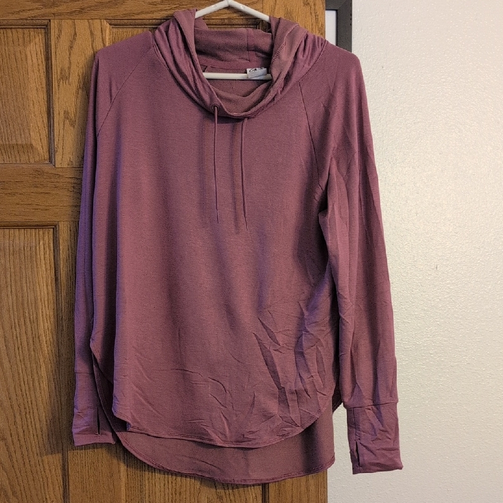 Athletic Works Mauve Hooded Top